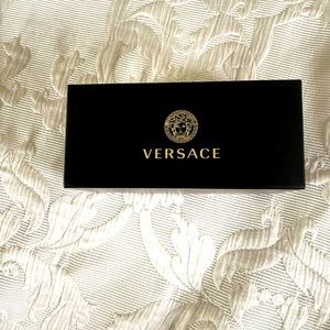 Empty Versace sunglasses box